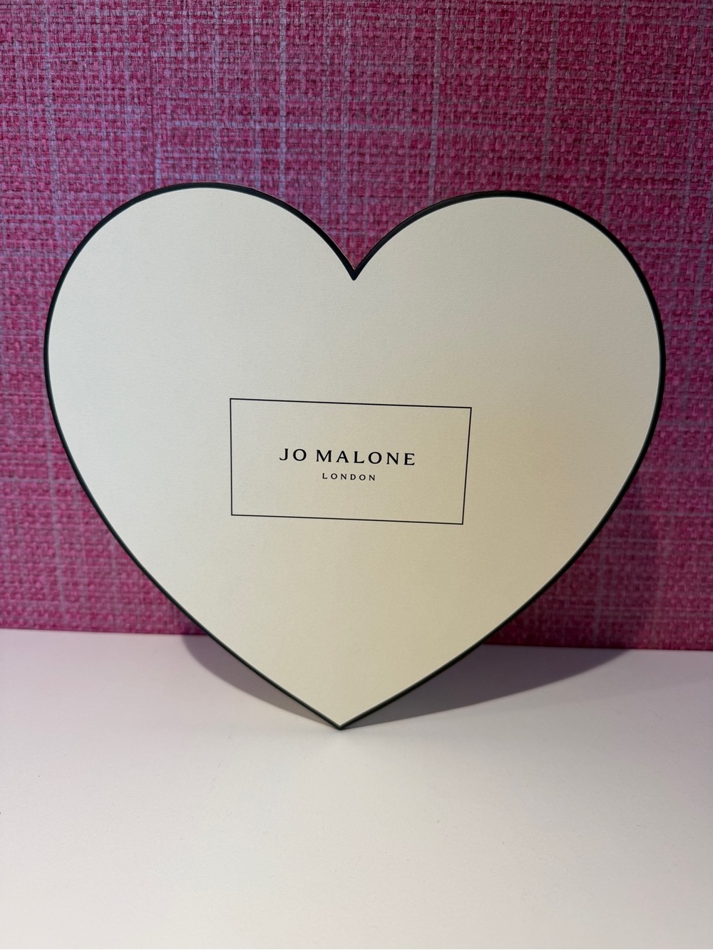 Jo Malone Limited Edition Heart Gift Box 10x9 Brand New